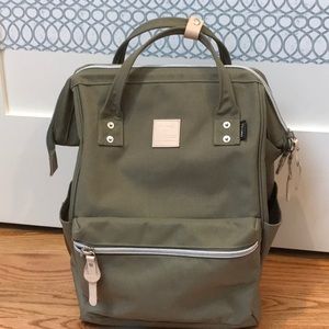 Himawari laptop backpack (green)